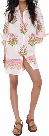 Banjanan Frances Shirt Dress In Brigitte Bloom