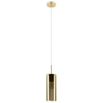 Eglo Lampada a sospensione selvino oro e27 1x15w lampadina esclusa 98696 - Eglo