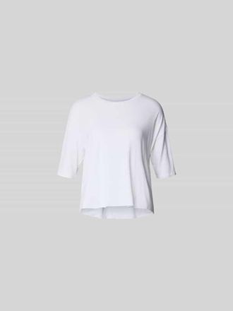 Juvia Relaxed Fit T-Shirt mit Modal-Anteil in Weiss, Gr&ouml;&szlig;e XL