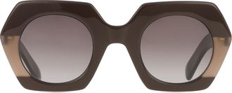 Kaleos Piaf C9 Womens Sunglasses Brown Size 48