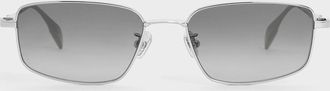 Charles & Keith Inara Metallic-Rim Sunglasses