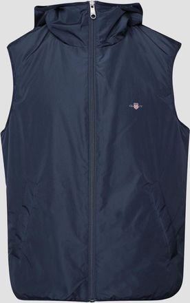 GANT Mens Padded Vest in Blue - Size X-Large