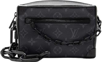 Louis Vuitton Monogram Eclipse Mini Soft Trunk (Authentic Pre-Loved)
