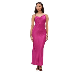 Twinset Dames, Jurken, Roze, Maat: 2XS