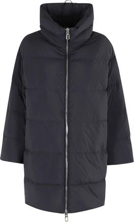 Duno Shiva Lange Donsjas - Dames - Parka Jassen - Zwart - XL - Jassen