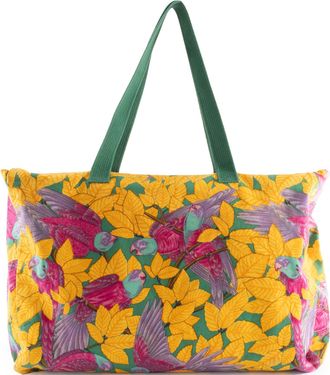 Herm&egrave;s Multi-Color Canvas Tote Bag (Pre-Owned)