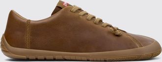 Camper Peu Path+ Slip-On Trainers in Calfskin with Elastic Laces