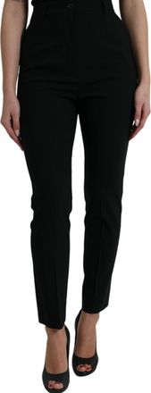 Dolce & Gabbana Hooggewaiste Slimleg Broek