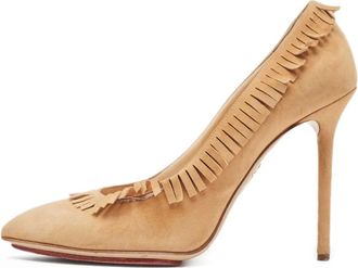 Charlotte Olympia Pumps con frange e tacco a stiletto 120mm - Toni neutri