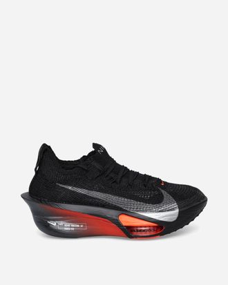 Nike Air Zoom Alphafly 3 Sneakers Black / Metallic Silver / Bright Crimson