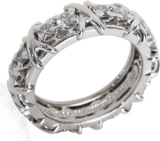 Tiffany & Co. Pre-Owned Tiffany & Co. Platinum Diamond Sixteen Stone Ring