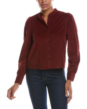 Madewell Puff Sleeve Button-Up Shirt