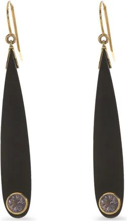 Mark Davis Orecchini in oro giallo 18 carati con bachelite