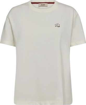 Mos Mosh T-Shirts - Dames - T-shirts - Beige - L - Tops