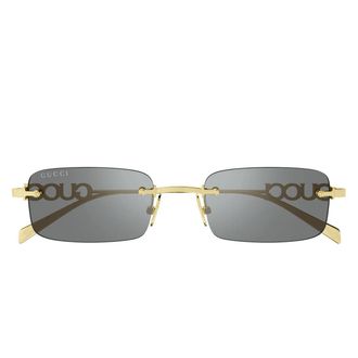 Gucci Sunglasses Gg1808 S 003 Gold/Grey Men