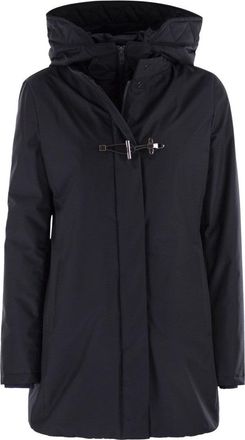 Fay Technical Gabardine Toggle Coat