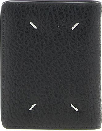 Maison Margiela Stitching Portafogli Nero-Donna