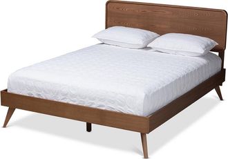 Baxton Studio Demeter King Size Platform Bed