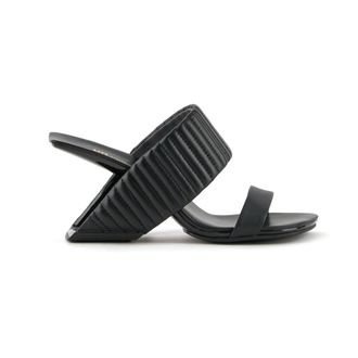 United Nude Heeled Mules, female, Black, Size: 6 US Loop Hi Puffy