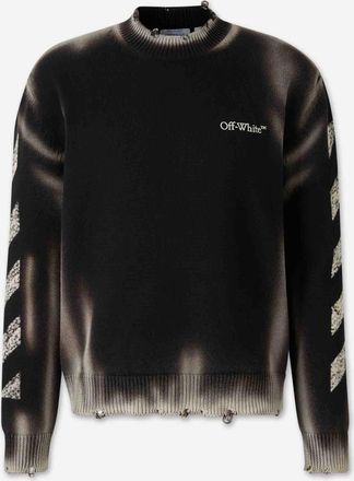 Off-white Crew Neck Sweater