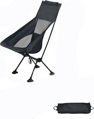 OEM Silla De Camping Ultraligera Y Plegable - Taburete Port&aacute;til Para Exteriores - Silla De Viaje Ligera Para Senderismo, Pesca Y Playa
