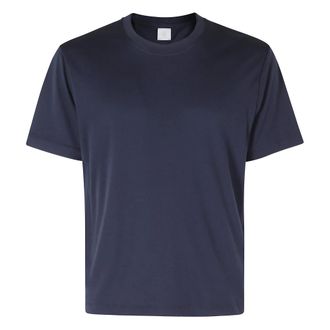 Eleventy T-Shirts, male, Blue, Size: S T-Shirt Bordini