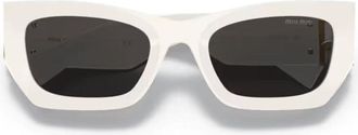Miu Miu 0 Mu 09 Ws Miu Glimpse White