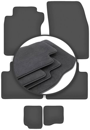OEM Alfombrillas Premium Para Nissan X-trail Iii T32 7 Plazas (2014-2017)
