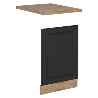 Vicco Frontal Para Lavavajillas R-line, Antracita Casa De Campo, 45 Cm, Et Roble Vicco