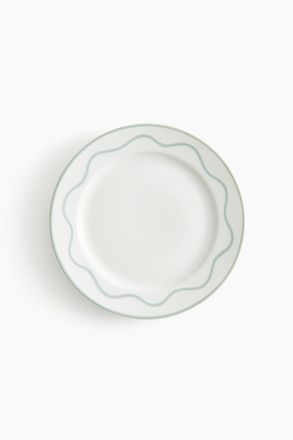 H&M Dessertteller aus Porzellan - Turquoise