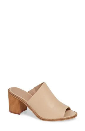 Chinese Laundry Carlin Slide Sandal in Natural Leather at Nordstrom, Size 5