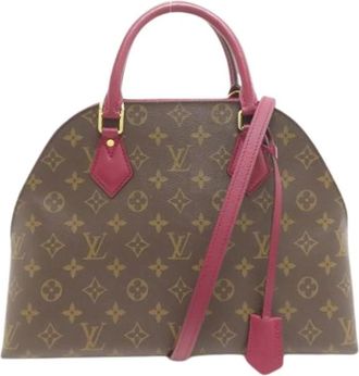 Louis Vuitton Pre-owned Vintage Monogram Handtas - Dames - Vintage Handtas - Bruin - ONE Size - Vintage