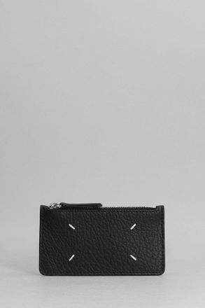 Maison Margiela Portafoglio in pelle nera