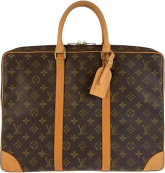 Louis Vuitton Brown Monogram Monogram Briefcase (Pre-Owned)