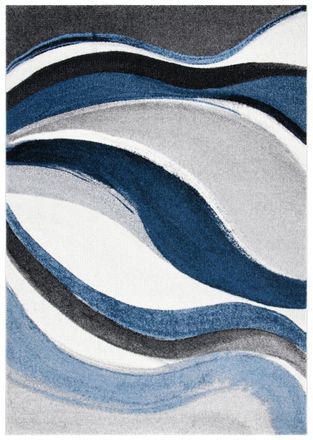 Safavieh Alfombra polipropileno gris/azul 122 x 183 cm