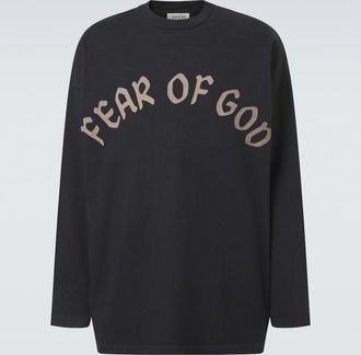 Fear of God Logo cotton jersey T-shirt