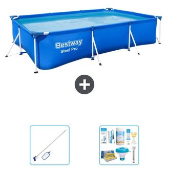 Bestway Piscina Bestway Steel Pro Rectangular - 300x201x66 Cm - 5-piezas S22717