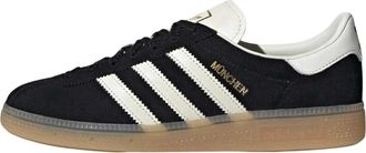 adidas Muenchen Sneakers - Heren - Skateschoenen - Zwart - 36 EU - Leer - Fitness