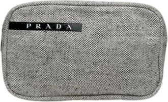 Prada Pre-owned Mini Bags, female, Gray, Size: ONE SIZE Pre-owned Vintage Mini Bag