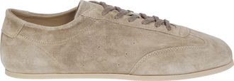 Common Projects Premium Suede Low-Profile Suede Sneakers