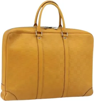 Louis Vuitton Pre-owned Handbags, female, Brown, Size: ONE SIZE Pre-owned Leather Handbag