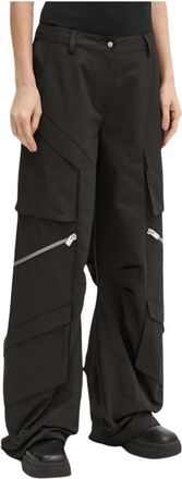 Heliot Emil Wijde Broek - Dames - Wijde Broeken - Zwart - XS - Polyester - Broeken
