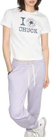 Converse I Love Chuck Tee in White 10A at Nordstrom, Size Large