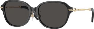 Burberry BE4429D Asian Fit 411287 Womens Sunglasses Grey Size 56
