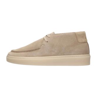 Antony Morato Schoenen, Heren, Beige, 45 EU, Leer, Stan Mmfw 01885 High-top Sneakers