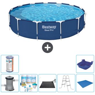 Bestway Piscina Bestway Steel Pro Redonda - 396x84 Cm - 8-piezas S22115
