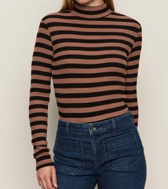 Sanctuary Long Sleeve Mock Essential Top In Black