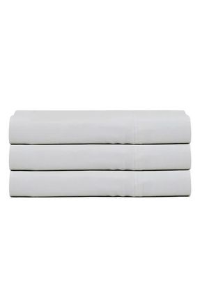 Barefoot Dreams Washed Flat Sheet in Malibu Mist at Nordstrom, Size California King