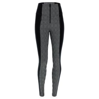 Freddy Pantaloni push up WR.UP in tessuto principe di galles