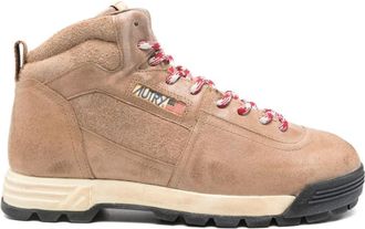 Autry Brown Medalist Sneakers